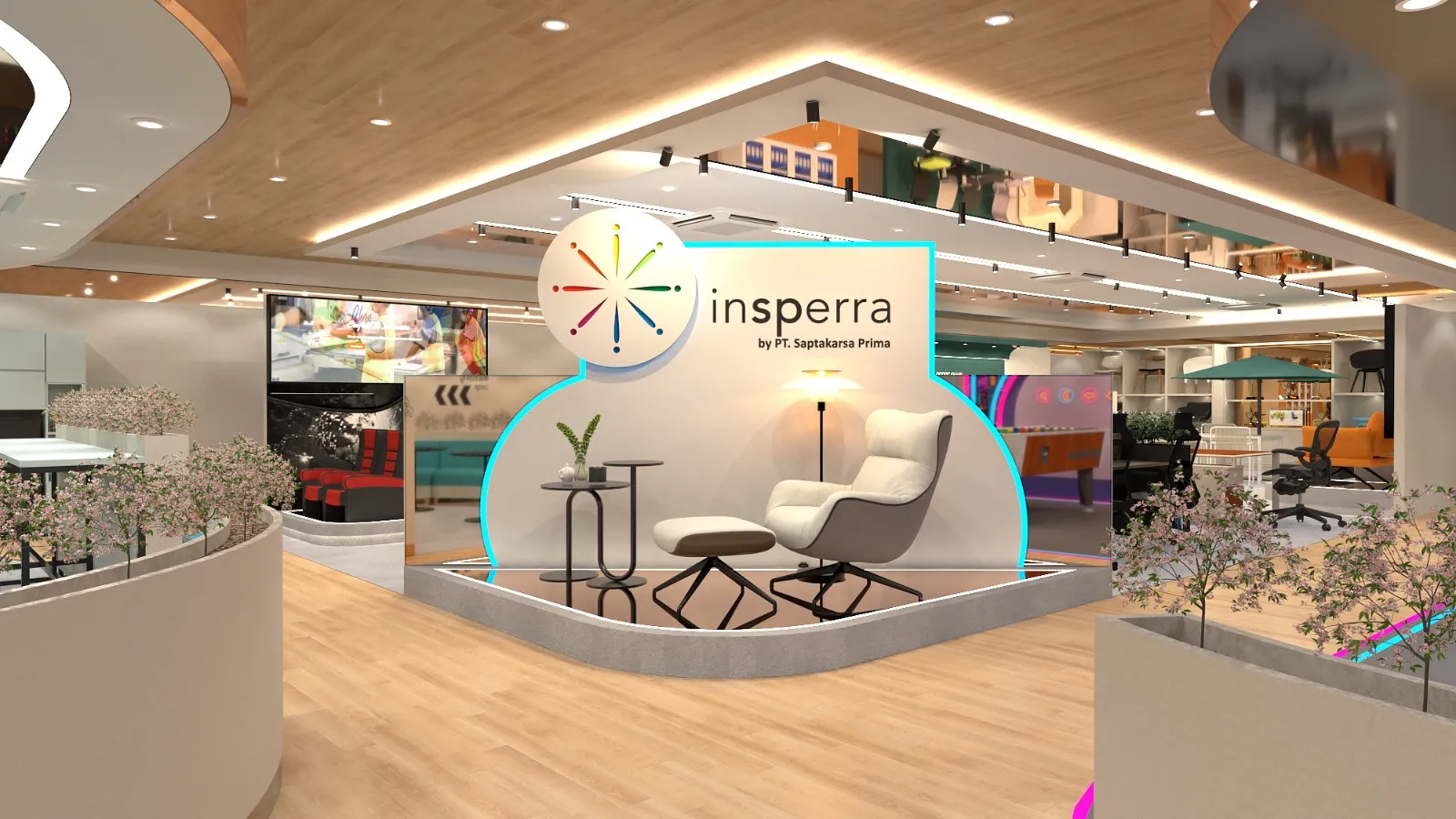 Insperra office interior design project showcase